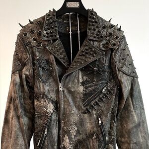 Dust + Beau Gunman Jacket a Jungle Tribe Custom Men’s Leather Jacket.